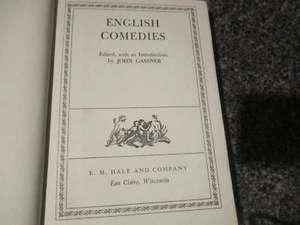 English Comedies E.M.Hale & Company Eau Claire Vintage - Picture 1 of 12