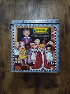 Vintage 2001 Crayola Crayon Mary Engelbreit Collaborative Collector's Tin Good - Picture 1 of 9