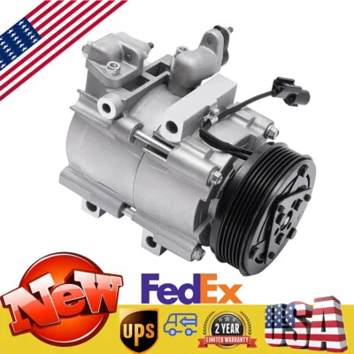 For 2002 2003 2004 2005 Kia Sedona 3.5L A/C Compressor w/ Clutch CO 10973C OEM# Foto 1 de 4