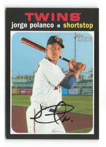 2020 Topps Heritage Jorge Polanco  #236   Minnesota Twins Baseball Card