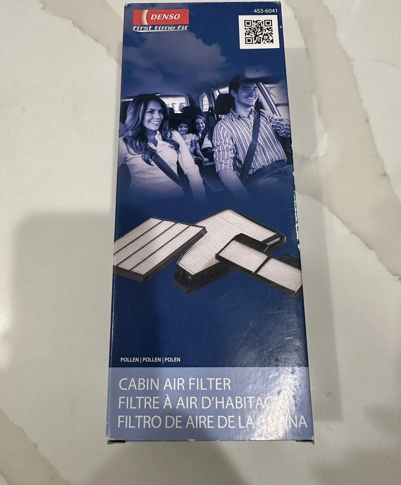 Filtro de aire de cabina 453-6041 Denso para Nissan Frontier Pathfinder Xterra 05-15 Foto 1 de 4