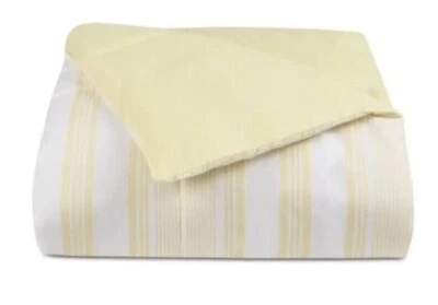 Martha Stewart Essentials Plumón Alternativo Cuadros Reversible Amarillo Foto 1 de 2