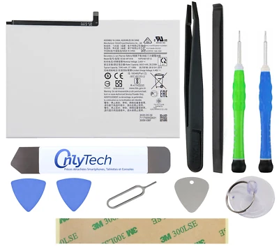 Kit Batterie de remplacement pour Samsung Galaxy Tab A7 SM-T500 7040mAh + outils