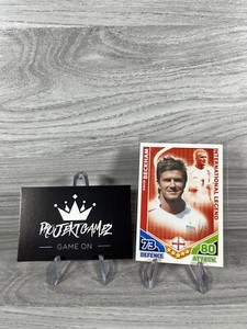 David Beckham Topps Match Attax World Cup 2010 International Legend Card
