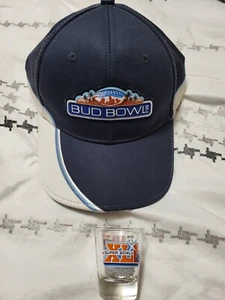 Prince Halftime Show 2007 Super Bowl XLI Bud Light Hat & Shotglass Rare - Picture 1 of 4