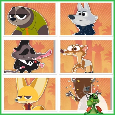 Disney Collect Topps Digital Zootopia - WishCaster Cards NO award - Image 1 of 4