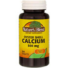 6 Pack Nature's Blend Oyster Shell Calcium Tablets, 500 mg, 100 Ct