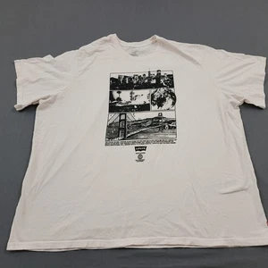 Levi Strauss Shirt Herren 3XL Kurzarm Relaxed Travel Strickpullover Weiß - Bild 1 von 14