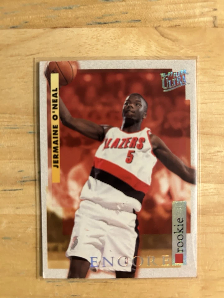 Lote De 2 Jermaine O’Neal RC-96-97 Ultra Encore, 96 Colección Pacific PP-38 Foto 1 de 4