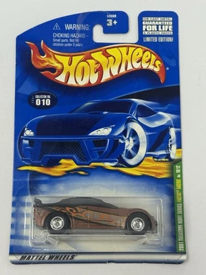 Hot Wheels 2001 серия Treasure Hunt медный бронзовый Pontiac Rageous No10 A15 - Изображение 1 из 4