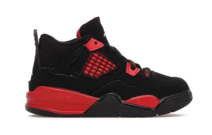 Air Jordan 4 Retro Red Thunder (TD) Toddler - Picture 1 of 2