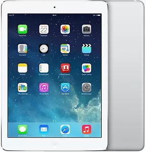 Apple iPad Air 1 9,7 Zoll Tablet 32GB WiFi + Cellular 4G LTE Weiß Silber - Bild 1 von 3