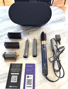 Dyson HS01 Airwrap Complete Hair Styler - Prussian Blue/Copper - Used Once - Picture 1 of 1