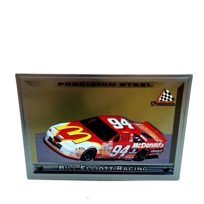 1997 Pinnacle Precision Steel Bronze Bill Elliott Racing #50 - Image 1 of 2