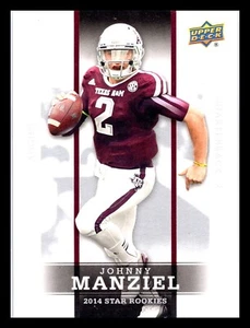 2014 Johnny Manziel Upper Deck Star Rookies #1 Texas A&M RC - Bild 1 von 2