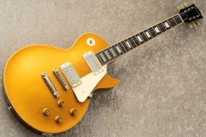 EDWARDS / E-LP-STD -Gold Les Paul Type Electric Guitar - Picture 1 of 8