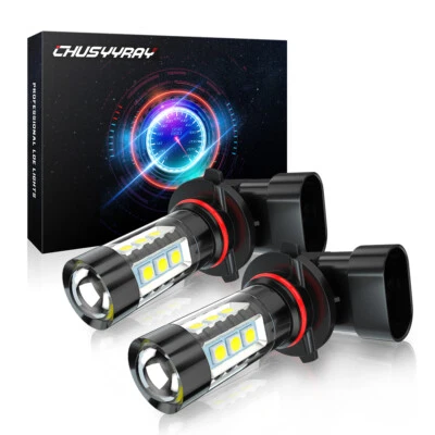 2 piezas 9005 DRL para Acura MDX 2001-2013 luz de circulación diurna LED blanca 6000K bombillas Foto 1 de 4