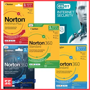 Norton 360 Eset Internet Security 1 Year 1 3 5 Device Digital Product Key - Picture 1 of 12