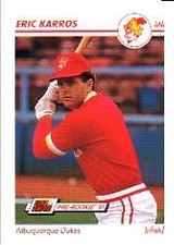 1991 Line Drive AAA #12 Eric Karros 