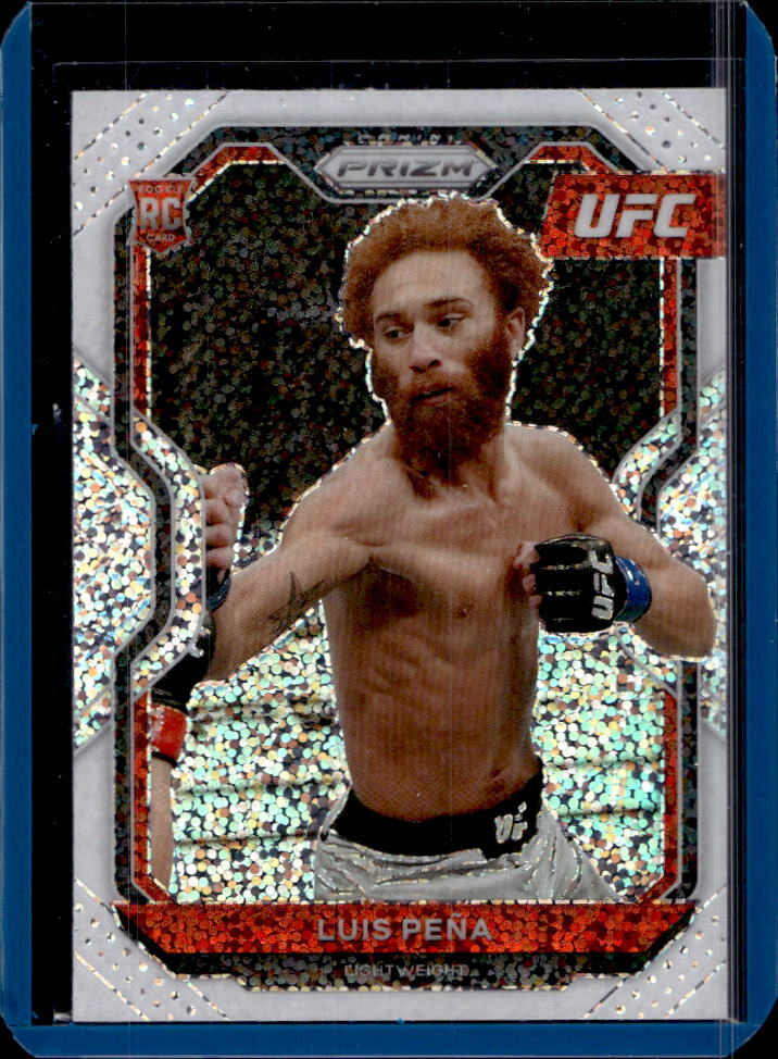 2021 Prizm UFC Luis Pena White Sparkle Prizm SSP Rookie RC #27