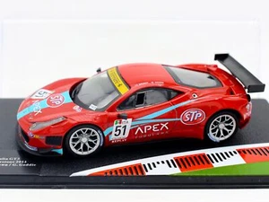 Modellino auto Ferrari 458 Italia GT3 racing modellismo scala 1:43 Silverstone - Foto 1 di 4