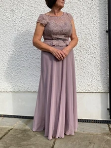 Jenny Packham No 1 Evening Gown / Bridesmaids / Prom dress - size 14, taupe - Picture 1 of 10