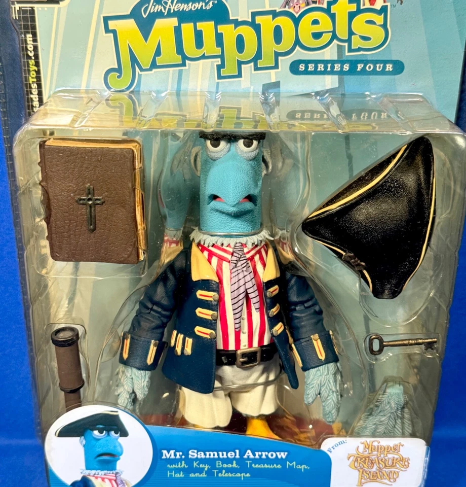 2003 The Muppets Treasure Island Series 4 Samuel Arrow Action Figure Palisades