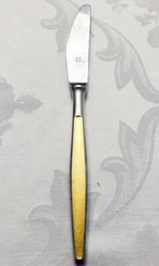 VERGOLDET by Wirths Dinner Knife 8.25" NEW NEVER USED Stainless made in Germany - Picture 1 of 4