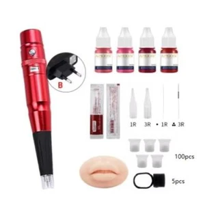 Tattoo Machine Kit for Permanent Makeup, Eyebrow, Lip, and Universal Body Art. - Picture 1 of 30