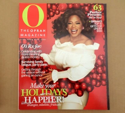 O The Oprah Magazine December 2008 Oprah's Top 10 Gifts Under $100 - Image 1 of 4