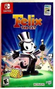 2024 SDCC LIMITED RUN GAMES "FELIX THE CAT" FOLIENHÜLLE NINTENDO SWITCH BRANDNEU - Bild 1 von 1