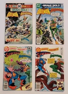 Aquaman Bronze Age Team-Ups with Batman and Superman • VF Newsstand Editions  - Picture 1 of 24