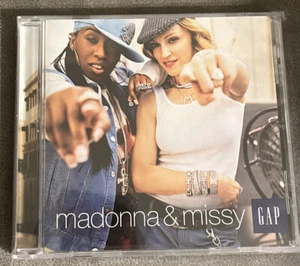 Madonna & Missy Into The Hollywood Groove 2 track CD Promo GAP New Sealed! 2003 - Picture 1 of 3