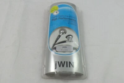 JWin Auriculares Ultra Ligeros para iPod CD Cassette Reproductor de MP3 3,5 mm (JH-E18) Foto 1 de 2