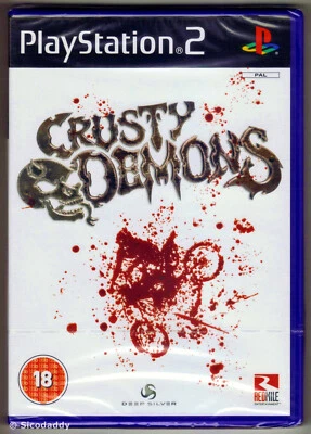 PS2 Crusty Demons, (2006) UK PAL, BBFC 18+, Brand New & Sony Factory Sealed - Image 1 of 2
