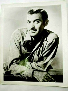 Zachary Scott Vintage Movietime Star Studio Fan Photo Card 4" x 5"