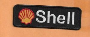 SHELL GASOLINE PATCH 4" BLACK - Picture 1 of 1