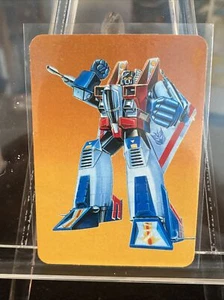 1985 MILTON BRADLEY TRANSFORMERS ACTION CARDS #98 STARSCREAM - Picture 1 of 12