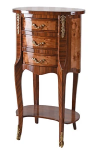 Baroque Chest Antique Chest Of Drawers Jewelry Chest Side Table Solid Wood - Picture 1 of 5