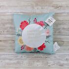 Creative Design Floral 12”x12” Throw Pillow “i Hope You Know How Beautiful” Nwt