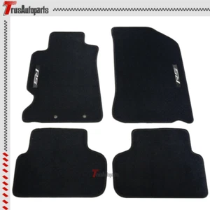 For 02-06 Acura RSX DC Floor Mats Black Car Carpet Nylon w/ RS - Picture 1 of 1