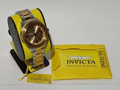 Unused Invicta Pro Diver #13996, Gold & Silver Tone, Master of the Oceans Watch - image 1 of 4