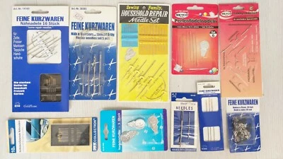 Perlnadel Sattlernadeln Nähen  Wundernadeln Selbsteinfädelnde Nähnadel - Bild 1 von 3