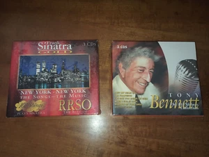 2 CD SETS - TONY BENNETT 101 STRINGS COLLECTION & FRANK SINATRA GOLD NY/NY - NEW - Picture 1 of 4