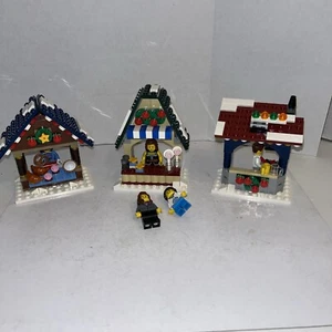 Lego 10235 - Winter Village Market - Teile Konvolut unvollständig - Bild 1 von 7
