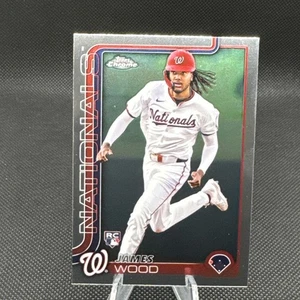 James Wood RC 2025 Topps cromo #132 Washington Nationals - Imagen 1 de 2
