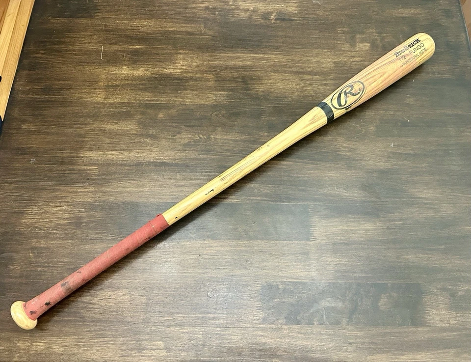 BATE DE BÉISBOL RAWLINGS BIG STICK 112 MODELO PROFESIONAL MADERA HONGO - 35" - BONITO Foto 1 de 4