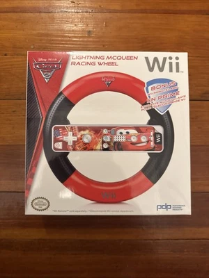 Disney Pixar Cars 2 Themed Steering Wheel for Nintendo Wii Red Brand New - Image 1 of 4