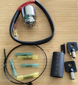 Harley Davidson Round-Key Ignition Switch Kit - Picture 1 of 4