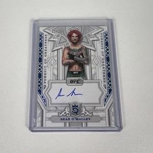 2024 TOPPS ROYALTY UFC SEAN O’MALLEY PURSUIT OF GREATNESS SIGNATURES BLUE /25 - Picture 1 of 2